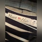 Heart & Hips Striped tshirt dress - black & white‎ Photo 2