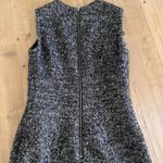 Per Se Dress Woven Sleeveless Black White Classic Cotton Wool Size 6 Photo 5