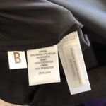 Loft Black and Purple  Chiffon Pleated Skirt Dress Size 6 Photo 9