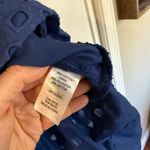 Cynthia Rowley NWT Somerset blue eyelet cap sleeve smocked waist dress small Photo 6