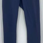 prAna  Women's Pillar Leggings Athletic Yoga Compression Navy Blue Size Medium Photo 1