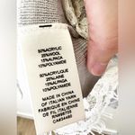 Rebecca Taylor  Gray White Lace Combo Pullover Alpaca Wool Sweater Size S Photo 15