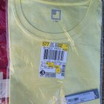 st. john's bay Lot Of 3 Knit T Shirt Womens Size Large V-Neck Navy Yell Red NWT Photo 5