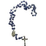 Catholic Religious 22.5" Lilac Rosary Beads Photo 0