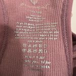 Free People Movement Crop Tank Top Size XS Mauve Ribbed Athletic Athleisure Pink Photo 2