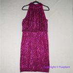 Eliza J New! ‎ Sequin Cocktail Dress pink, size 12 Photo 1