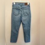 Madewell  The High-Rise Slim Boyjean Size 24 Women’s Light Wash Photo 4