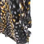 Equipment  V Neck Long Sleeve Abstract Print 100% Silk Shift Dress size Small Photo 3