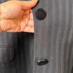 Christian Dior Vintage  Black Pinstripe old money Women's Blazer size M Photo 4