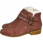 Beast Fashion Mauve Ankle Boot Size 6.5 Women’s NIB Photo 8