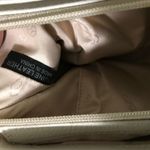 Fossil  Vintage Cream with Tan Accent Leather Silver Key Purse Photo 8