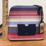 Ralph Lauren LRL LAUREN Lindley Alissa Multicolor Ikat Print Crossbody Bag Photo 7