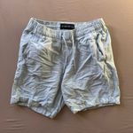 Abercrombie & Fitch  Relaxed Linen-Blend Pull-On Shorts Photo 0