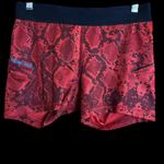 Lululemon What The Sport Shorts Red Reptile Print Photo 7