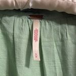 Free People 💖  Elora Delicate Cottagecore Mini Dress in Mermaid's Tail Green Photo 5