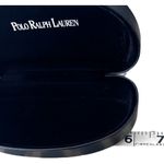 BLACK POLO RALPH LAUREN SUNGLASS CASE HARD SHELL VELVETY INTERIOR Photo 3
