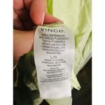 Vince Sweet Grass Green Bow Pleated Back Maxi Dress Size Large Photo 7