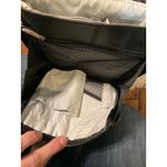 Travelon  Leather Anti Theft Sling Bag‎ Black Purse Expandable Crossbody Photo 6