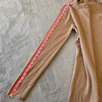 G.I.L.I. Got It Love It Sweater Medium Beige Cashmere Silk Longline Luxury Tunic Tan Photo 5