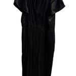 Anthropologie The Somerset Jumpsuit in Black 1X Photo 3
