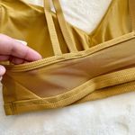 Aerie NWT Offline by  Goals Light Tan Ribbed Padded Sports Bra - Size: Large Photo 5