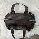 Burberry Brown Leather Bowler Bag Photo 2