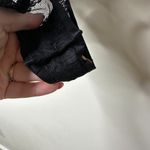 Victoria's Secret Black Deep V Lace Bodysuit Women's Large Photo 2