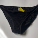 Rampage Y2K  Black Crotchet Bikini Bottoms Sz M Photo 0