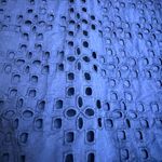 Crown & Ivy  Navy Eyelet Women’s Summer Dress size 12 Photo 8