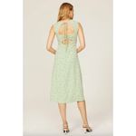 Love, Whit by Whitney Port Sleeveless Floral Ruched Midi Dress Size X Photo 2