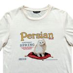 SheIn 🔃Persian Cat Crew Neck Short Sleeve Tee Shirt Photo 2