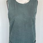 Forever 21 Dress Medium Green Faux Suede Autumn Fall Preppy Y2k Dark Academia Photo 6