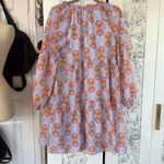 J.marie floral tiered long sleeve dress Blue Size L Photo 6