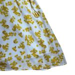 Harper Heritage White & Yellow Floral Wrap Mini Dress US S Photo 8