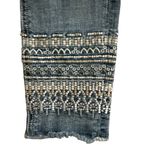 Miss Me  Women's Embroidered Skinny Jeans 26 x 27 Low Rise Bohemian Boho Ankle Photo 1