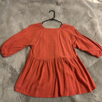 Umgee  top flowy tan red Photo 1
