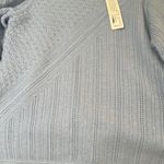 Soft Surroundings 100% cashmere Charlotte sweater in Cerulean NWT Photo 3