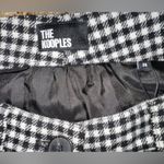 The Kooples Check-Pattern Wool-Blend Trousers FR Size 36/US 4 NWT Black/White Photo 13