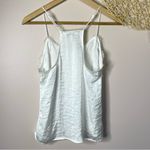 Nine West White Lace Cami Racerback Tank Top - small Photo 1