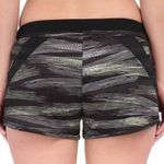 ASICS NEW NWT  Lite-Show Short Black Lime Green Striped 2.5" Inseam Active Shorts Photo 3