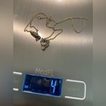 Judith Ripka New  14k Yellow Gold Morganite & Diamond 1.40 cttw Necklace Photo 8