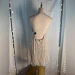 Lulu's Sparkling Mini Dress Silver Size XL Photo 1