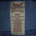 Faded Glory FG 24W Distressed Tribal Jeans Shorts Photo 3