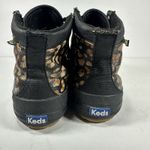 Keds Scout Boot Leopard Print High Top Sneakers Women’s 10W Wide Black Gold Photo 5