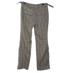 Urban Outfitters  Women’s Glen Plaid Boot Cut Pants Cargo Pockets Tan Size 4 Photo 1