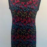 M Missoni Knit Zigzag Bodycon Dress Short Sleeve Size Small Black Multicolor Photo 0