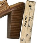 Rag and Bone  Wyatt Perforated Sandals Womens US 9 Tan Leather Slingback City Chic Photo 9