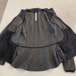 Lululemon  Gait Keeper Jacket Full‎ Up Zip in Heathered Black Size 8 Photo 4