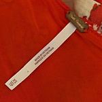 Free People All Mine Red Floral One Shoulder Ruffle Hem Mini Dress Size XS Photo 9