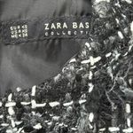 ZARA  Black and White Tweed Mini Dress Photo 3